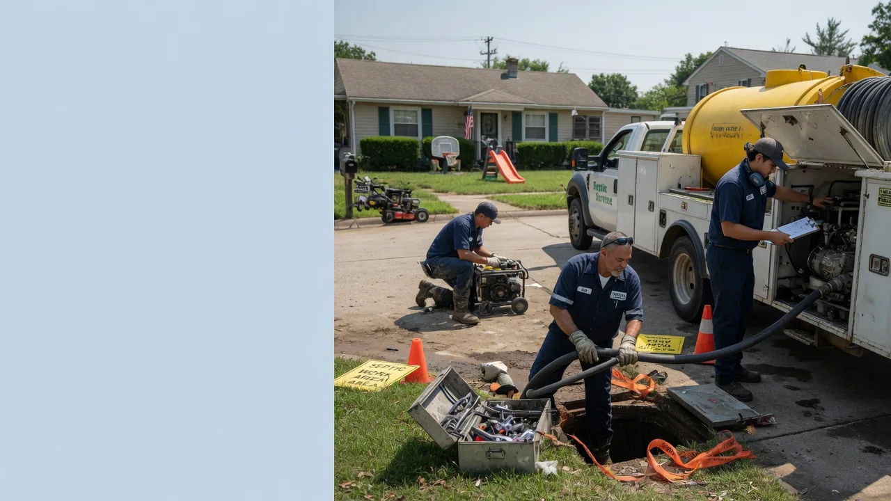Septic Tank Pumping in Sedalia, MO near me